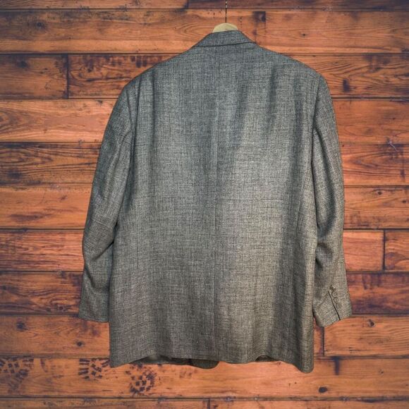 5 for $25🔥Vito Rufolo Grey Blazer Sports Jacket Size 46 Regular - Picture 2 of 7